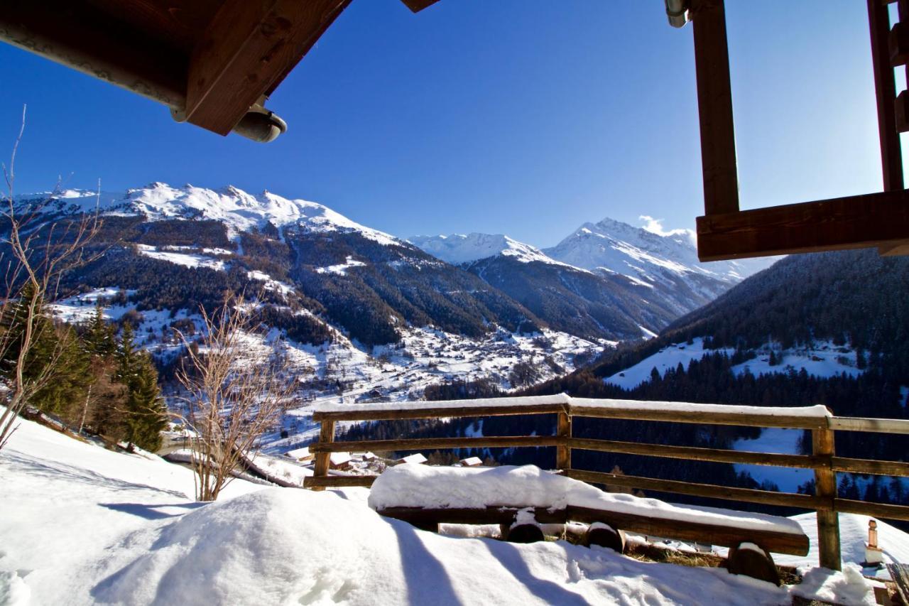 Villa Chalet Abraxas With Astonishing View - Grimentz Exterior foto