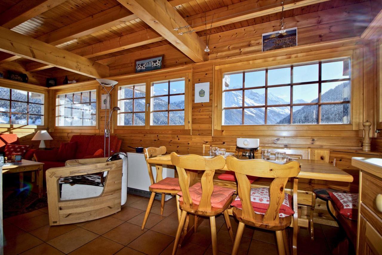 Villa Chalet Abraxas With Astonishing View - Grimentz Exterior foto